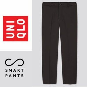 Uniqlo Black SMART ANKLE PANTS (2WAY STRETCH) -size M